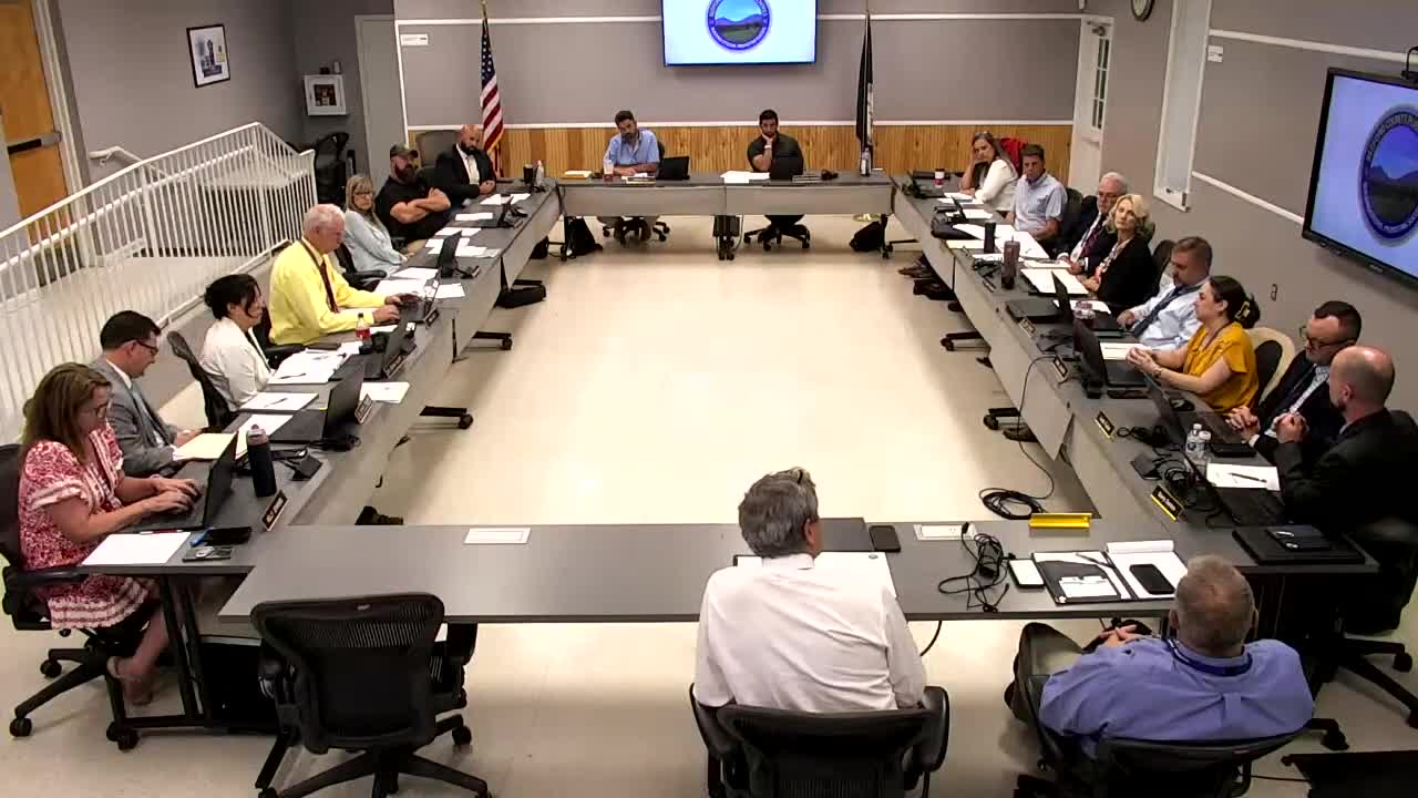 Board discusses Chromebook use, AI risks and new filtering and classroom-monitoring tools; staff to issue memo on indoor‑recess use