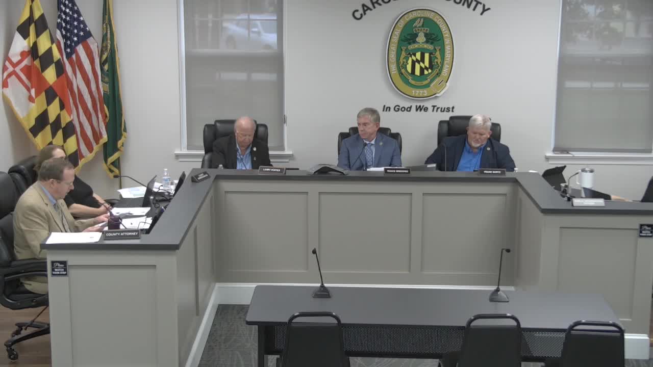 Commissioners back planning‑commission changes to solar compensatory fund bill; MALPF formula to be used