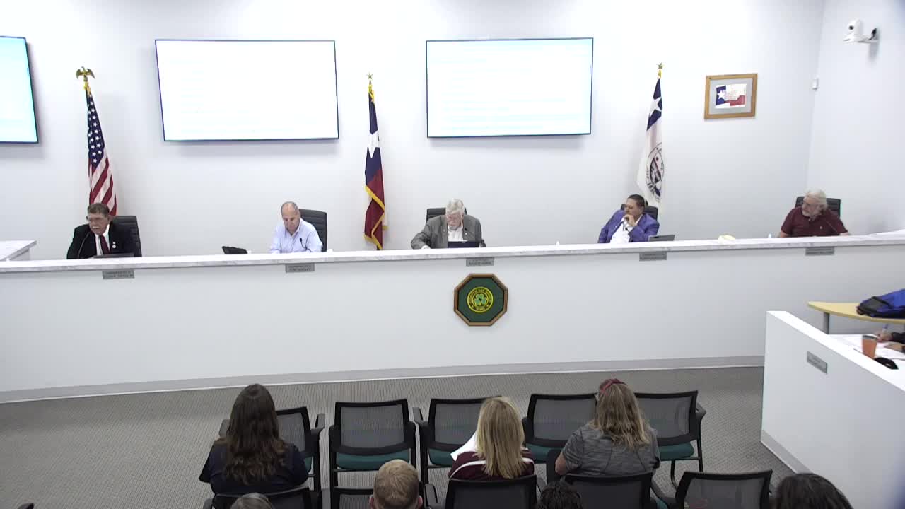 Votes at a glance: San Patricio County Commissioners Court actions, Oct. 14, 2025