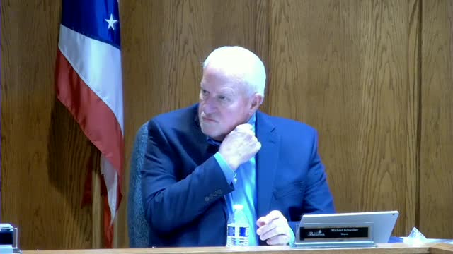 Library volunteer outlines services and asks Bellbrook residents to support Greene County levy