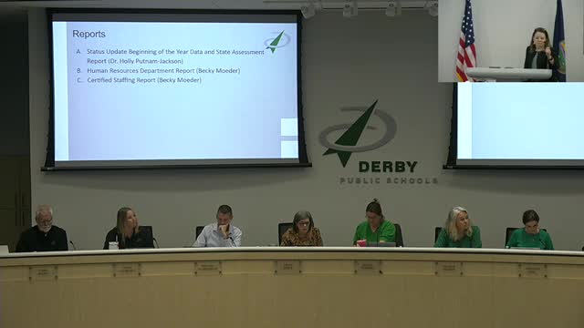 Board hears start-of-year assessment data; district staff urge patience on long-term curriculum effects