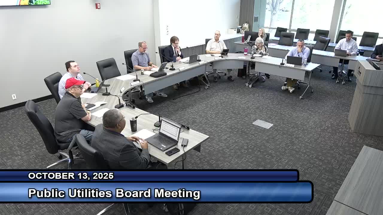 PUB recommends reimbursement ordinance authorizing up to $384 million in potential bond proceeds for capital program