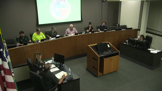 Live Oak Tree Care Board discusses Arbor Day celebration set for Nov. 7 at Crestview