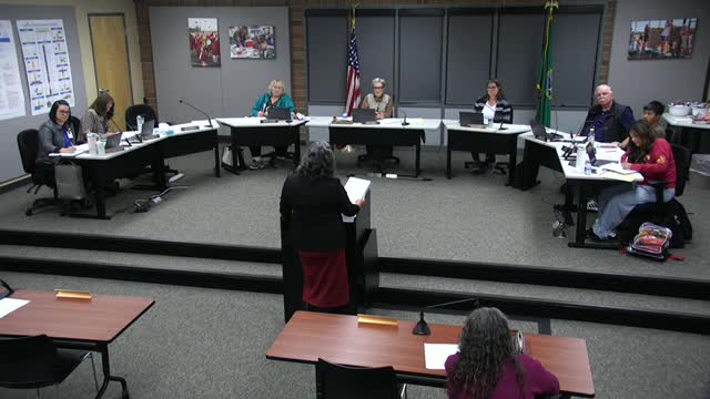 Battle Ground board tables student-discipline policy after extended debate over definitions and 'culturally responsive' language
