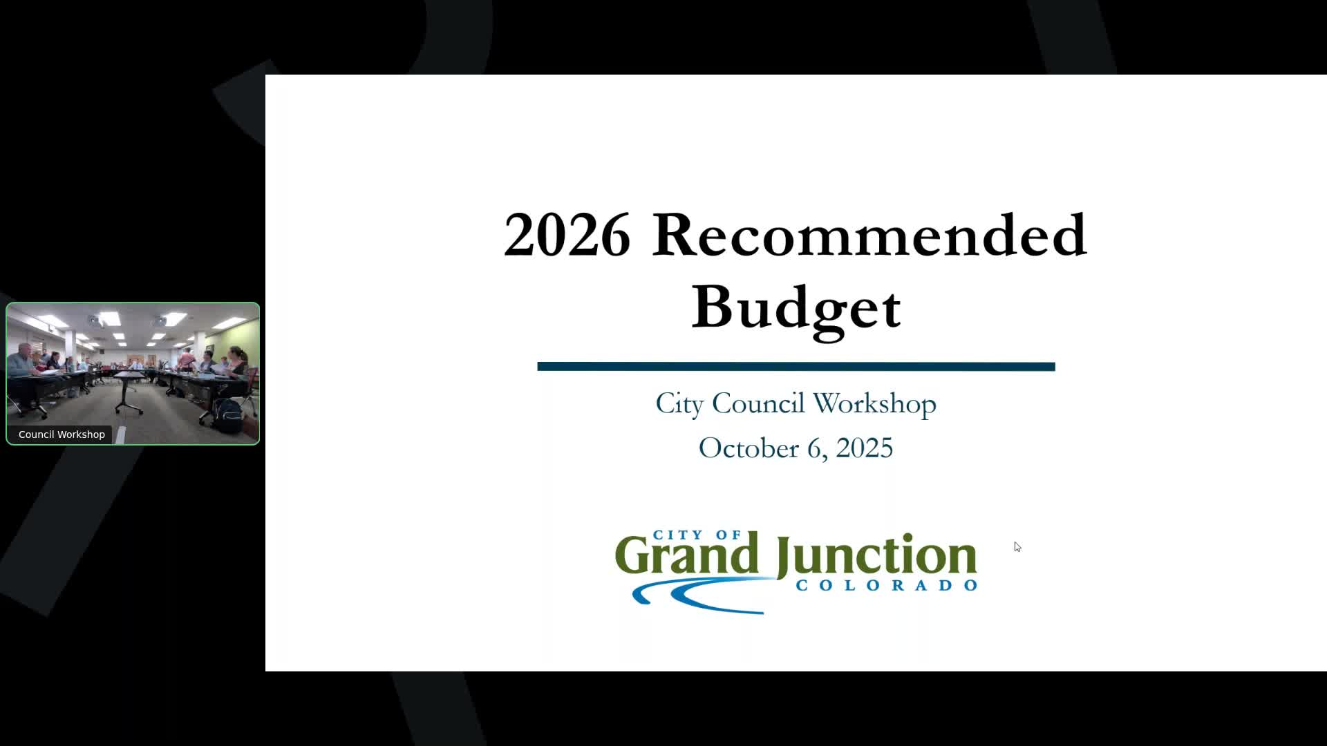 Grand Junction manager presents $314.8 million recommended 2026 budget, highlights cuts and rate changes
