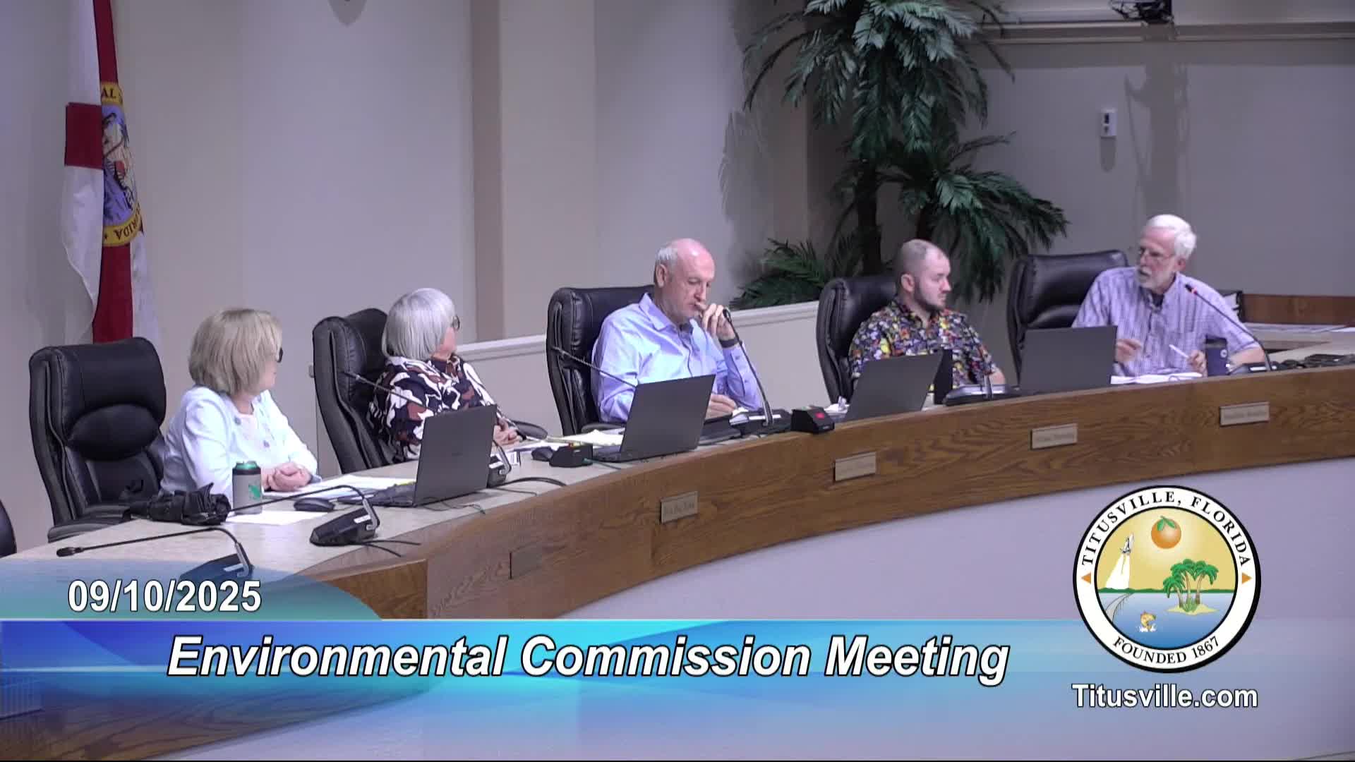 Titusville member urges stronger critical-root-zone protections ahead of proposed tree-ordinance changes