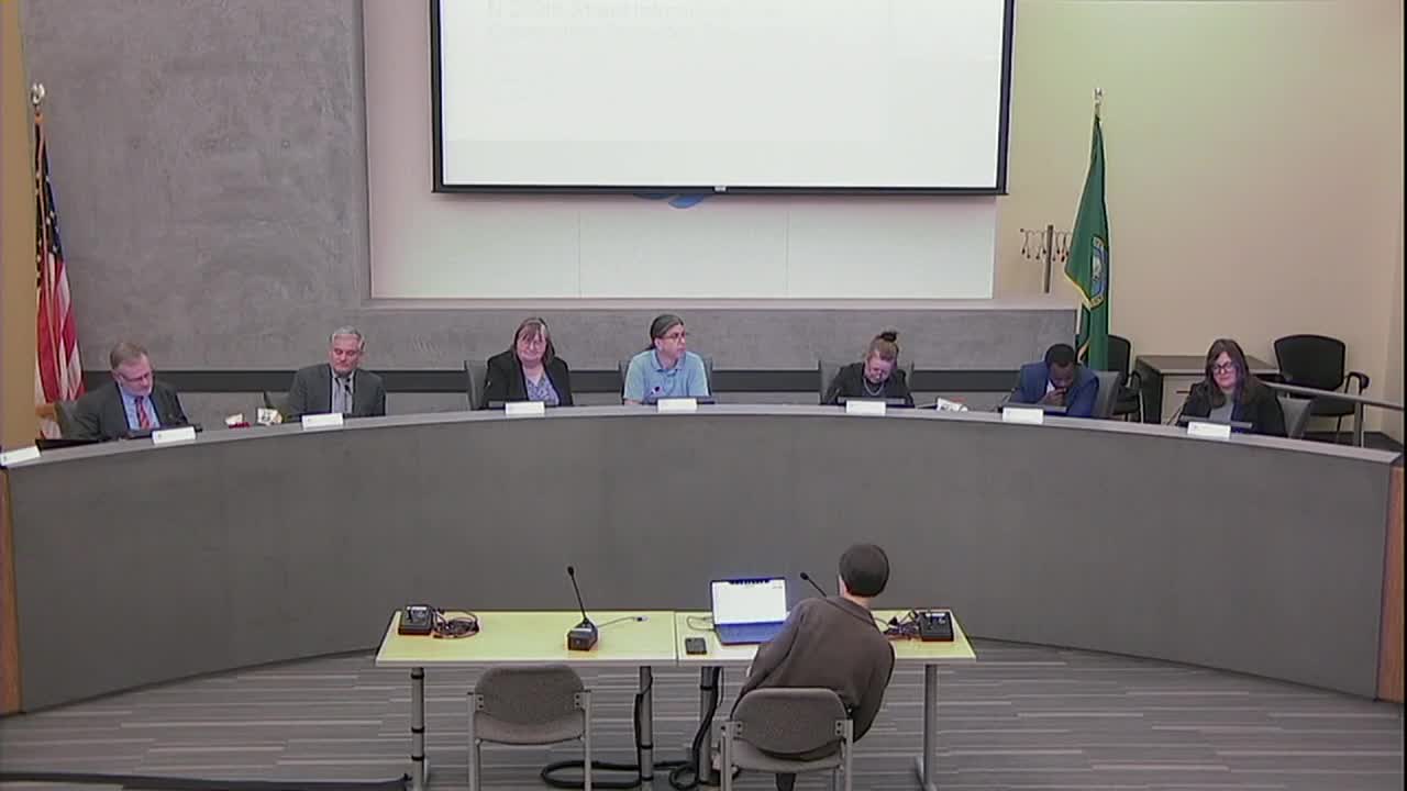 Shoreline council studies protected bike‑lane options for North 200th Street; cost estimates range from $390,000 to $1.16 million