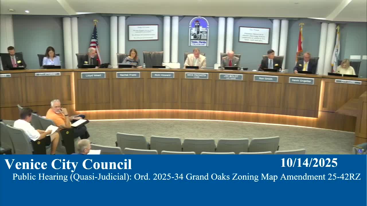 Council approves first reading to rezone 60-acre Grand Oaks site to Knights Trail district