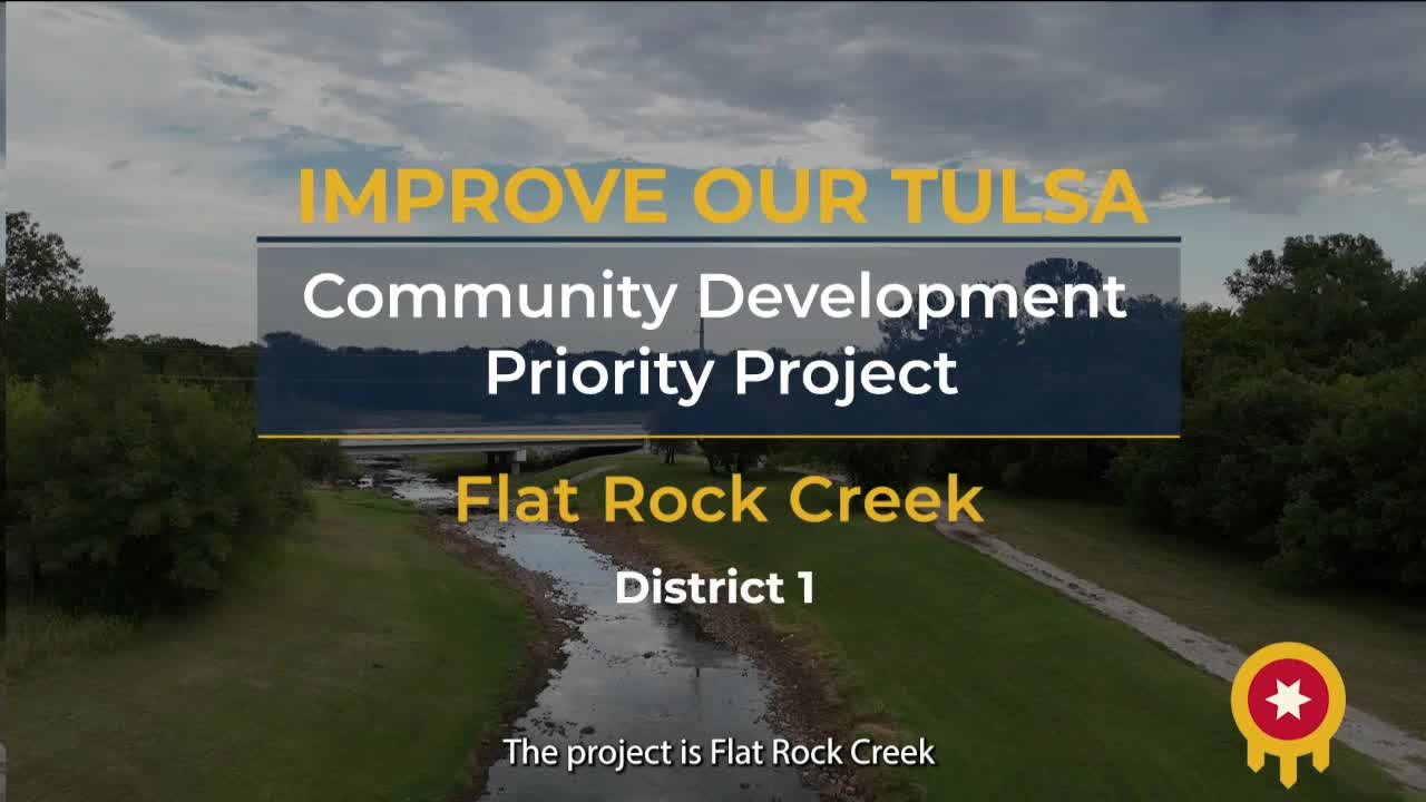 Flat Rock Creek project pitched as 'Turkey Mountain of North Tulsa' with trails, pond and school connections