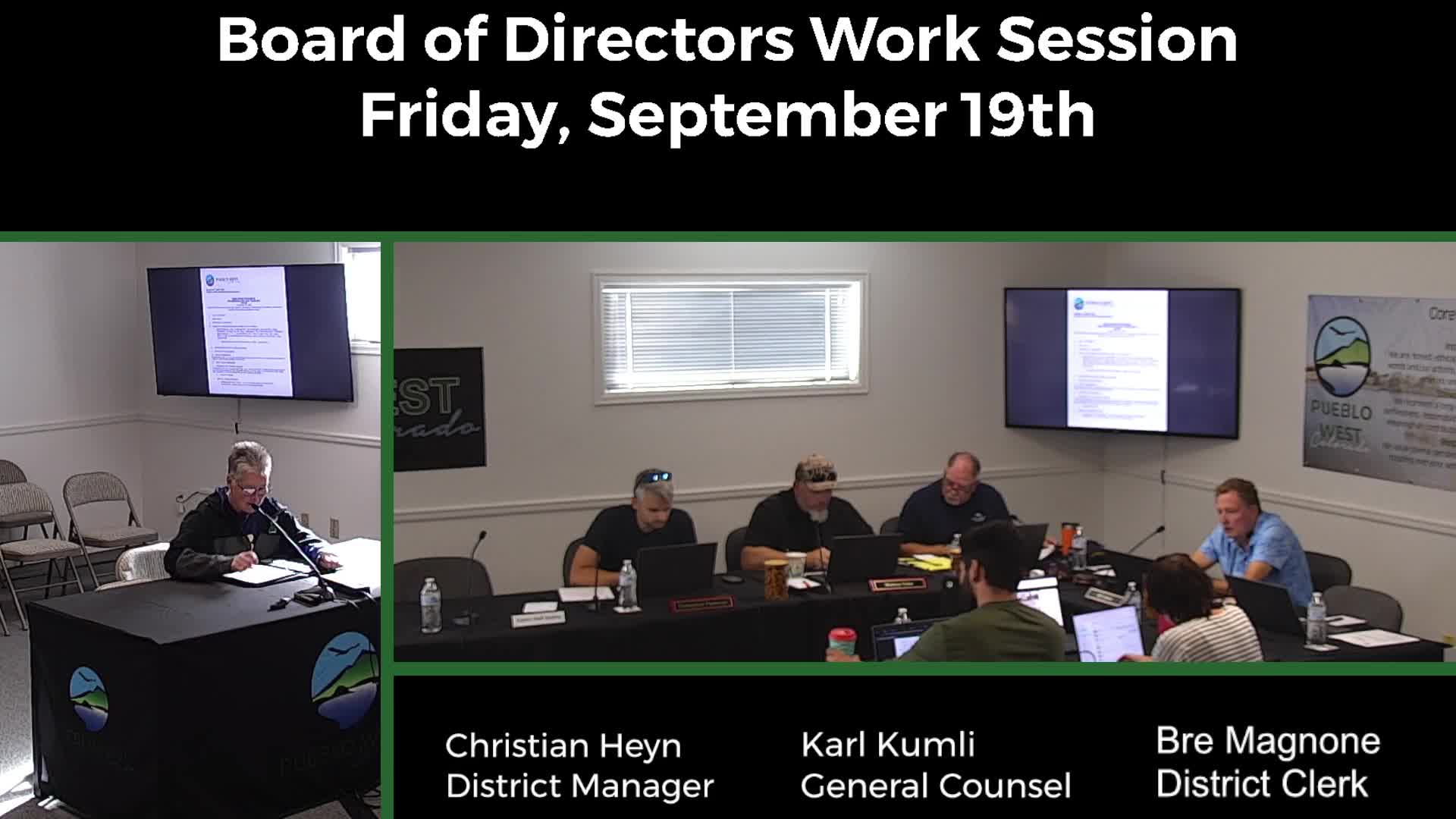 Pueblo West staff recommend awarding Civic Center dog‑park contract; budget amendment needed