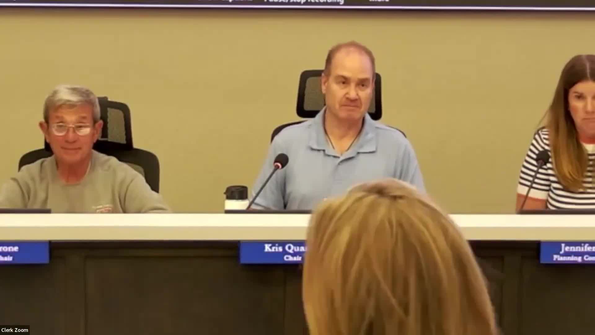 Severance planner reviews development process for commissioners; explains annexation, plats and special-use review