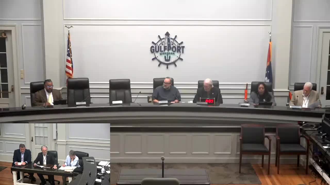 Gulfport council sets Sept. 2 public hearing for proposed FY2026 budget