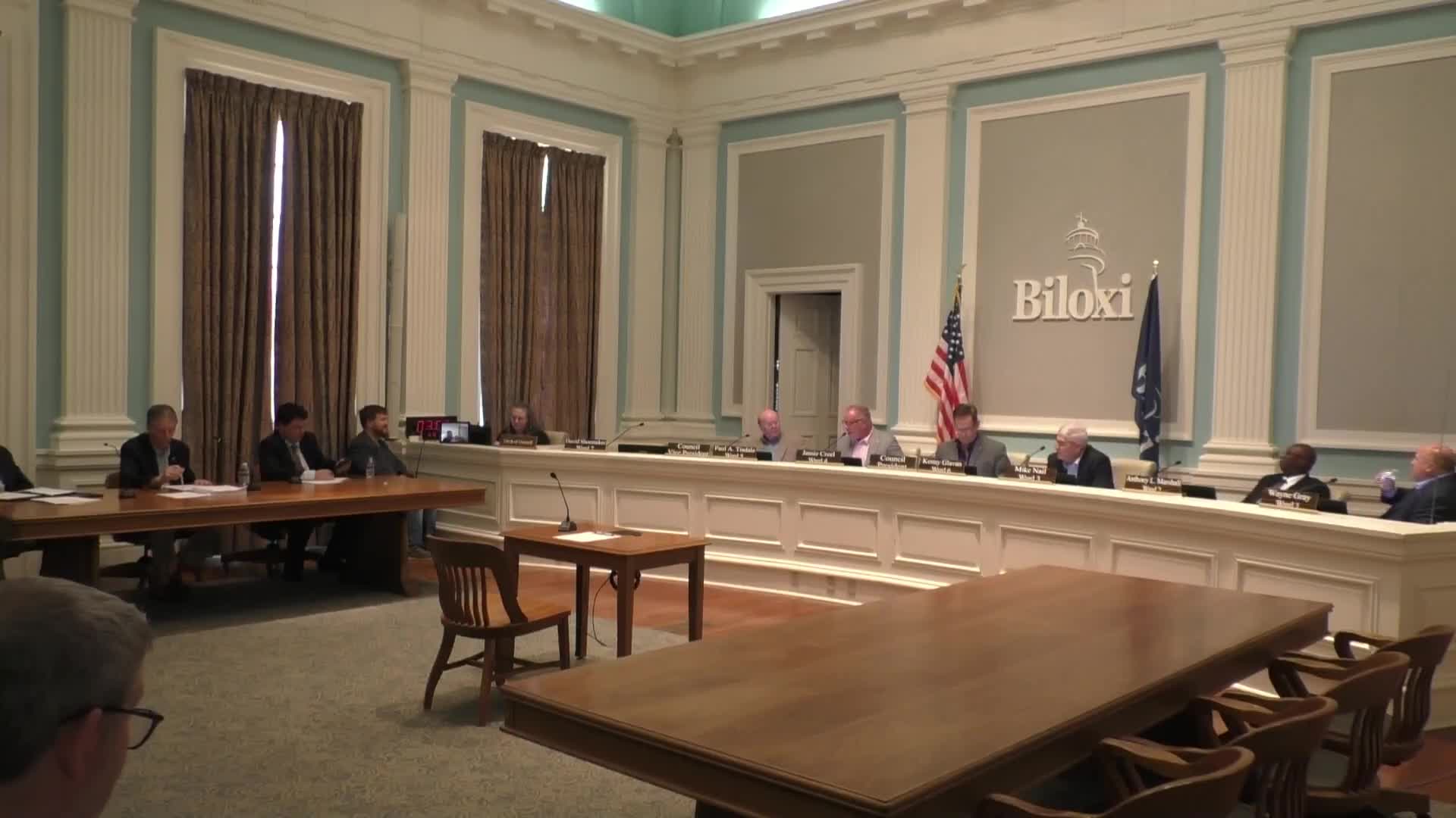 Biloxi council schedules workshop after debate over Save Our Sound funding and coalition role