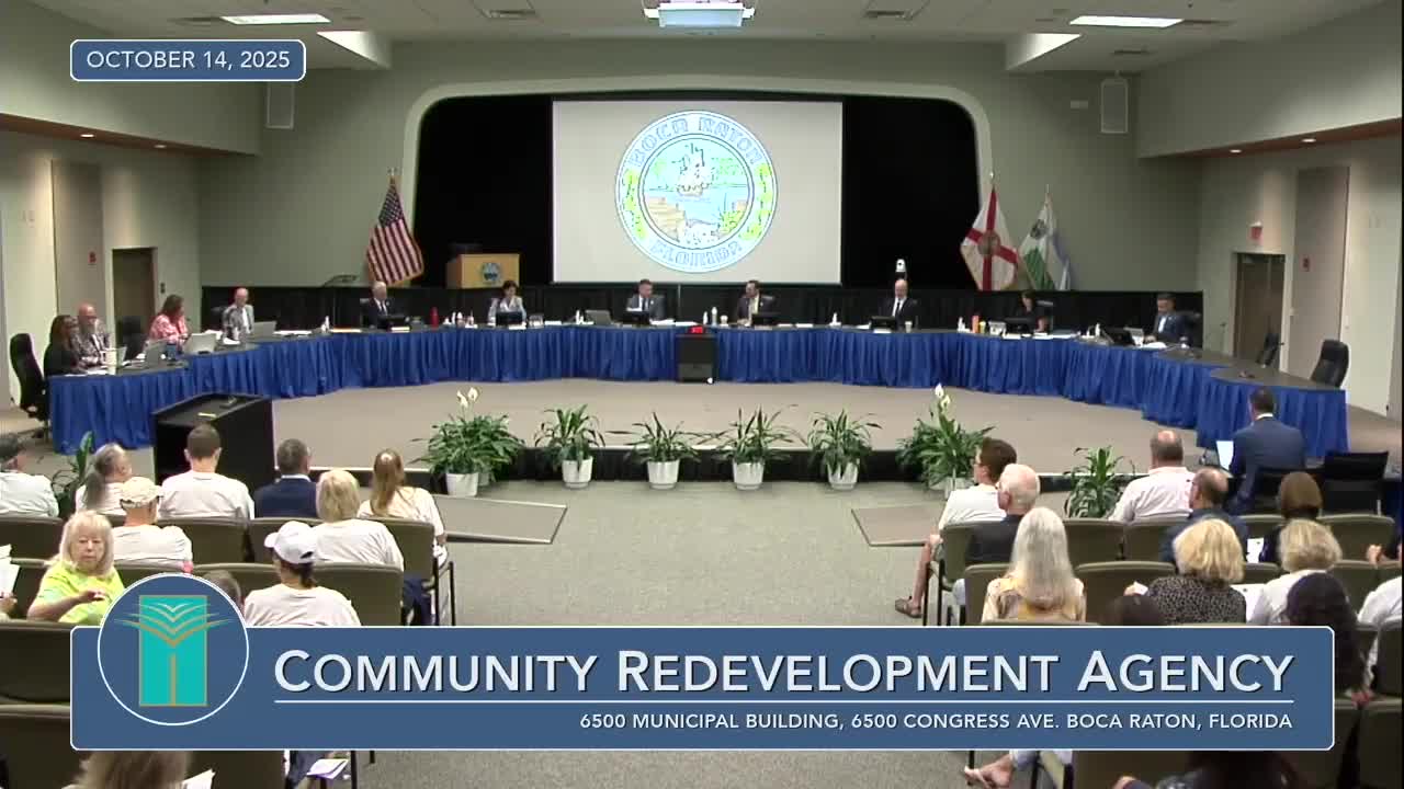 Boca Raton CRA postpones Camino Square Phase 2 amendment after debate over reduced retail, traffic and height