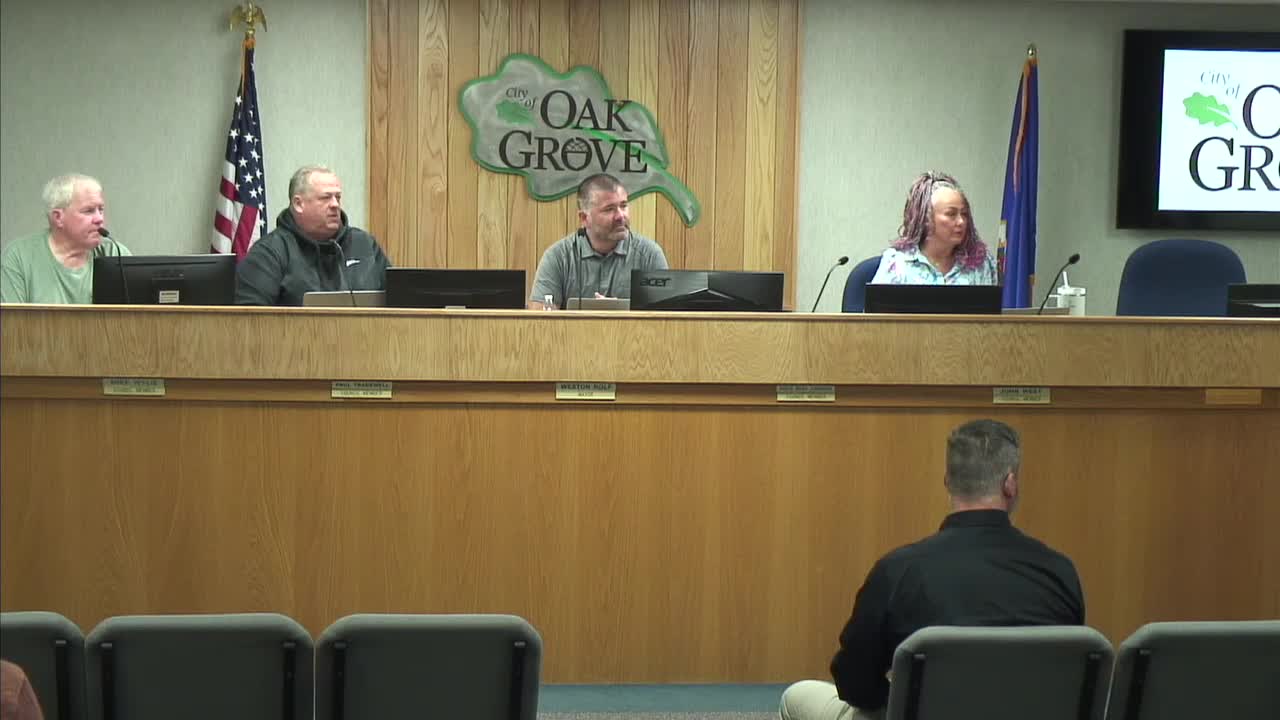 Oak Grove council approves 8-by-24-foot dock after neighbors press for limits