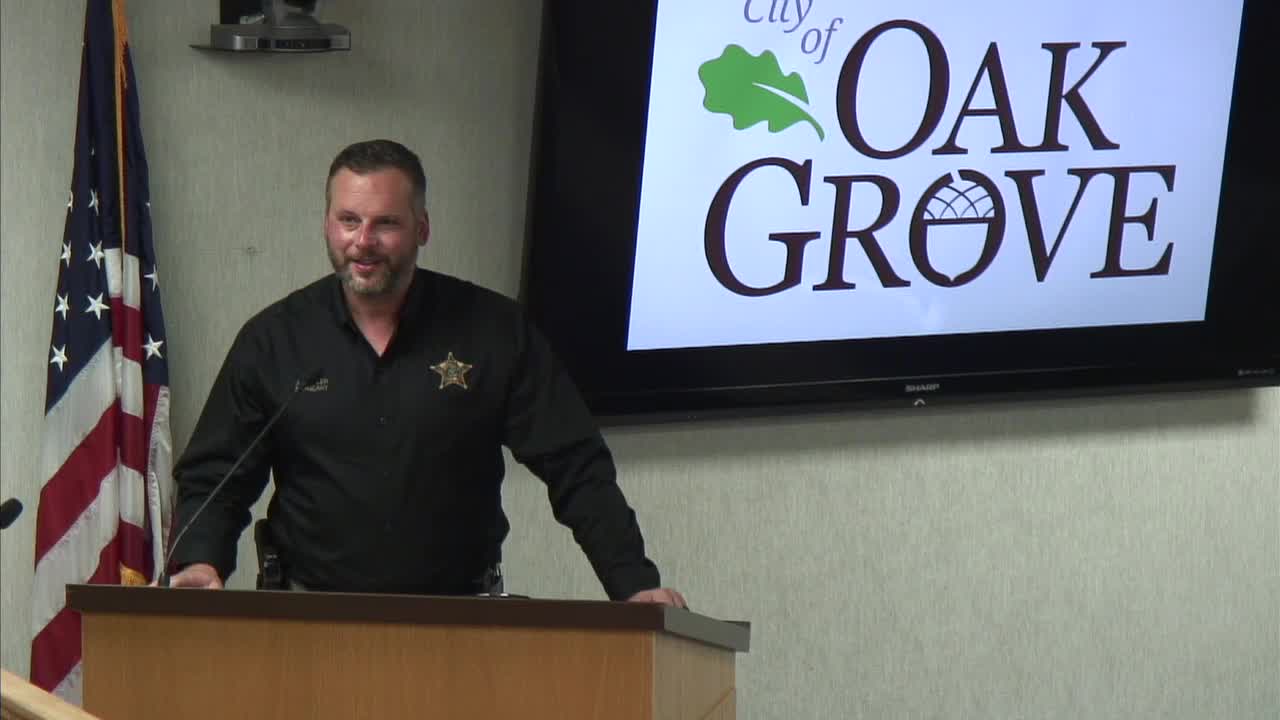 Oak Grove sheriff's office reports thefts, crashes and steady traffic stops in September