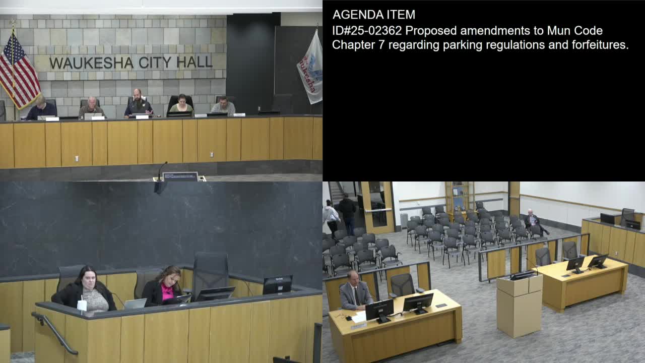 Committee recommends changes to parking code to let police cite unregistered or hazardous vehicles and raises fines