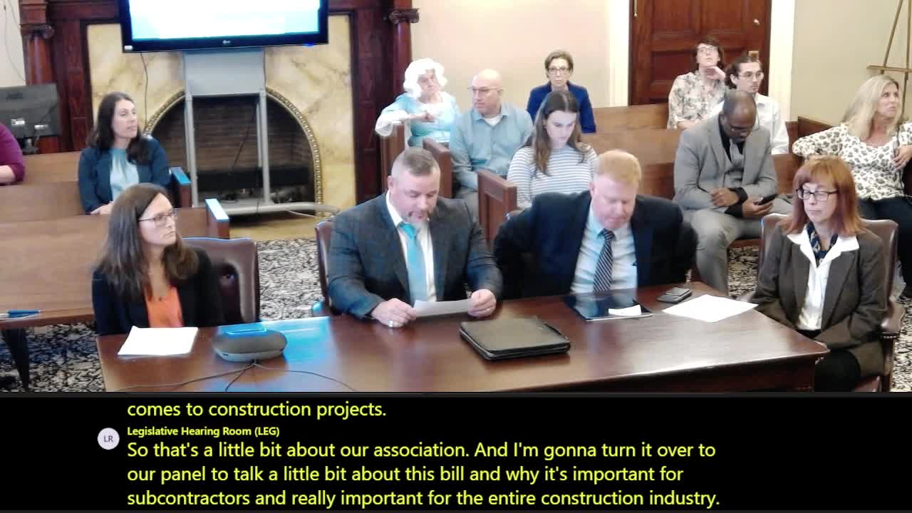 Subcontractors Push for Timely Change‑Order Payments; ASM and Members Urge H.3334