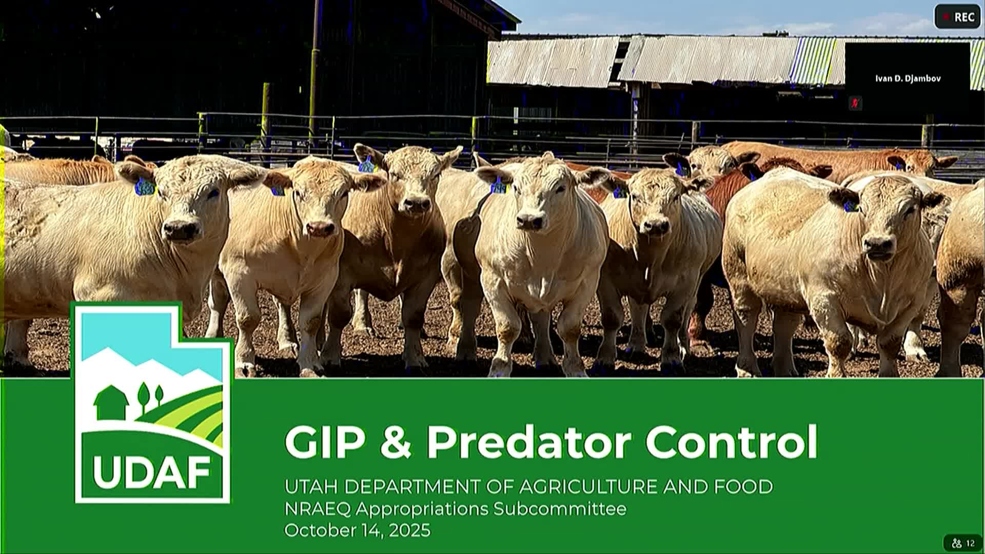 Utah folds predator control into Grazing Improvement Program; committee hears on wells, guzzlers and trapper equipment
