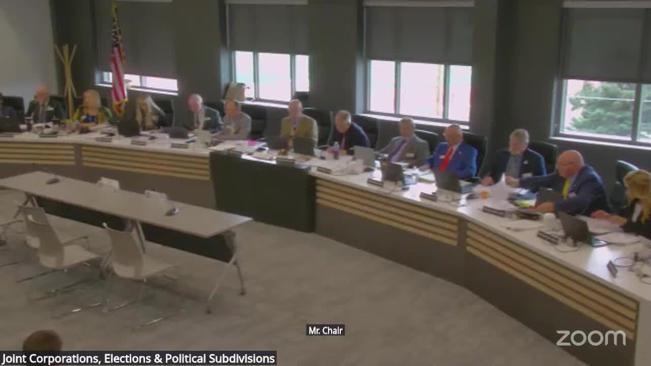 Committee moves ballot-harvesting bill forward as draft amid debate on designees and protections for homebound voters