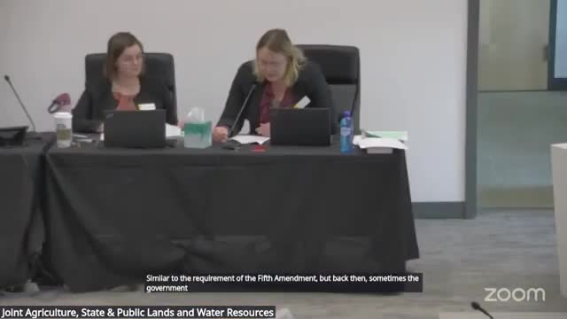 Committee asks LSO to draft bill to bar eminent domain for CO2 sequestration pipelines