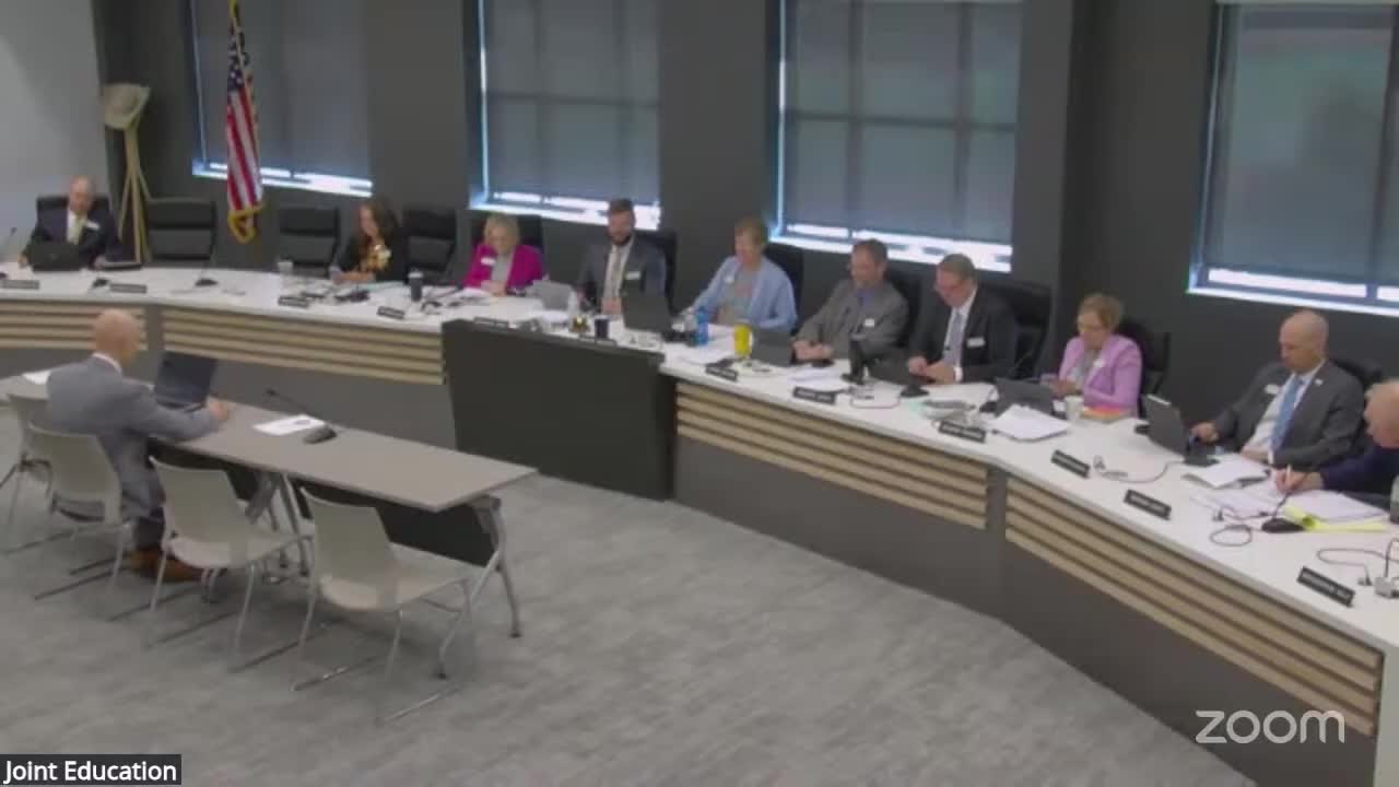 Committee asks Legislative Service Office to draft two committee bills on homeschool activities and class access