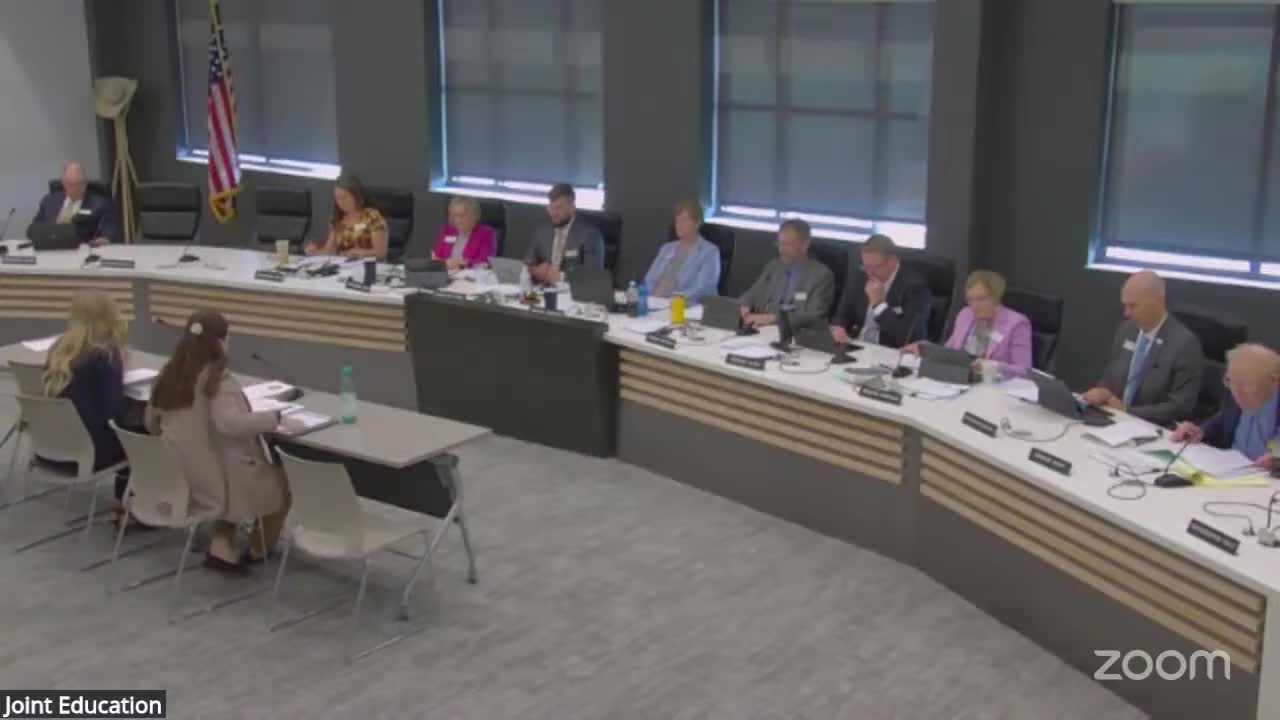 Committee debates two‑year categorical grant for student‑success professional development; amendment fails and bill not advanced