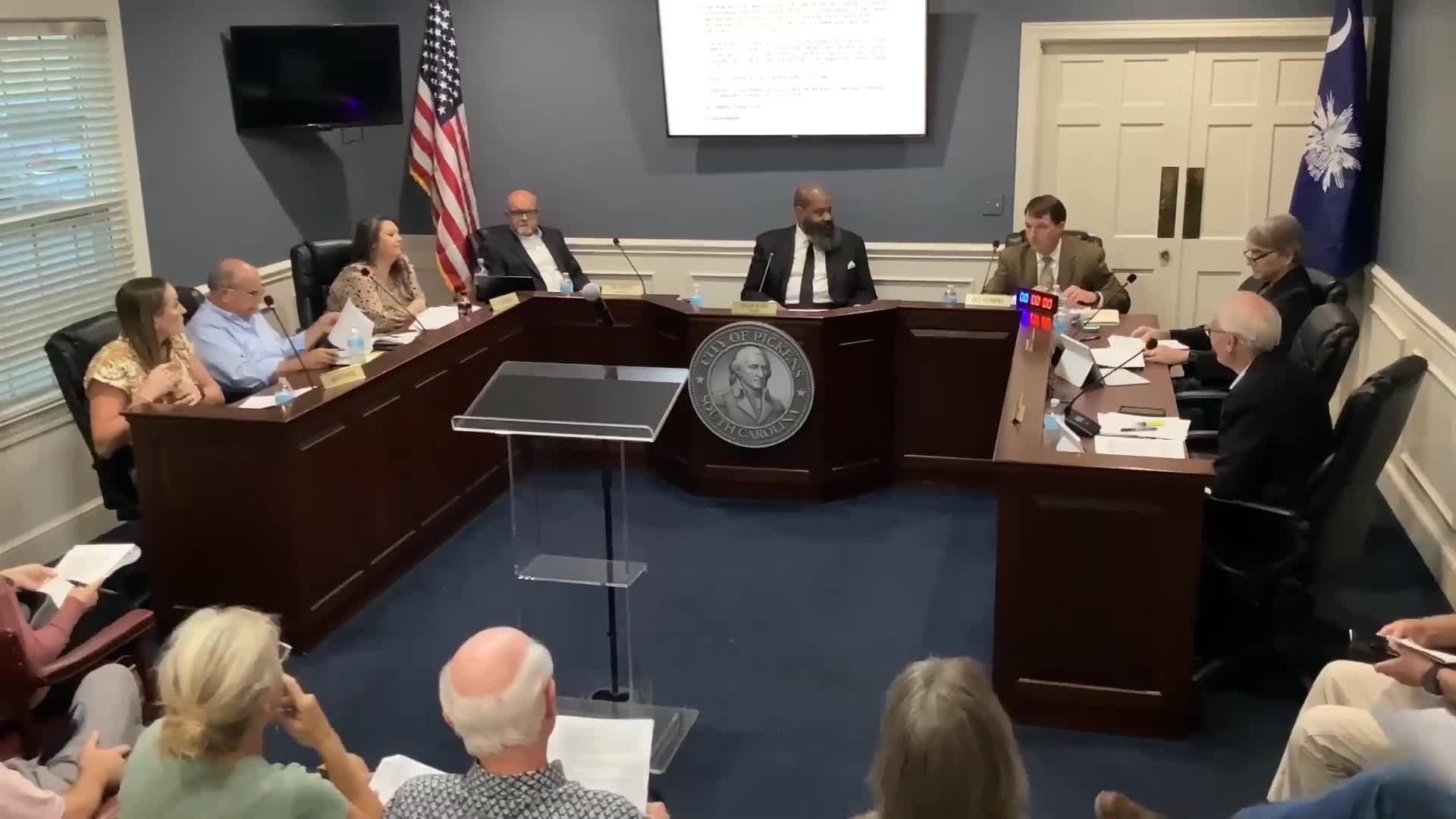 Pickens council holds first reading of Wolf Creek development agreement; developer proposes 142-unit Plan Development District