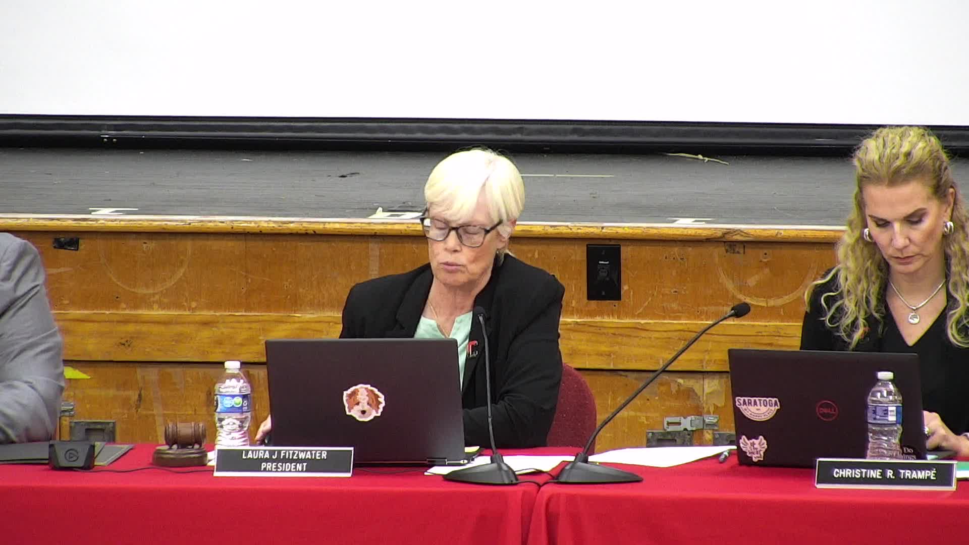 Board approves routine business, personnel, curriculum and special-education contracts; multiple agenda packages passed