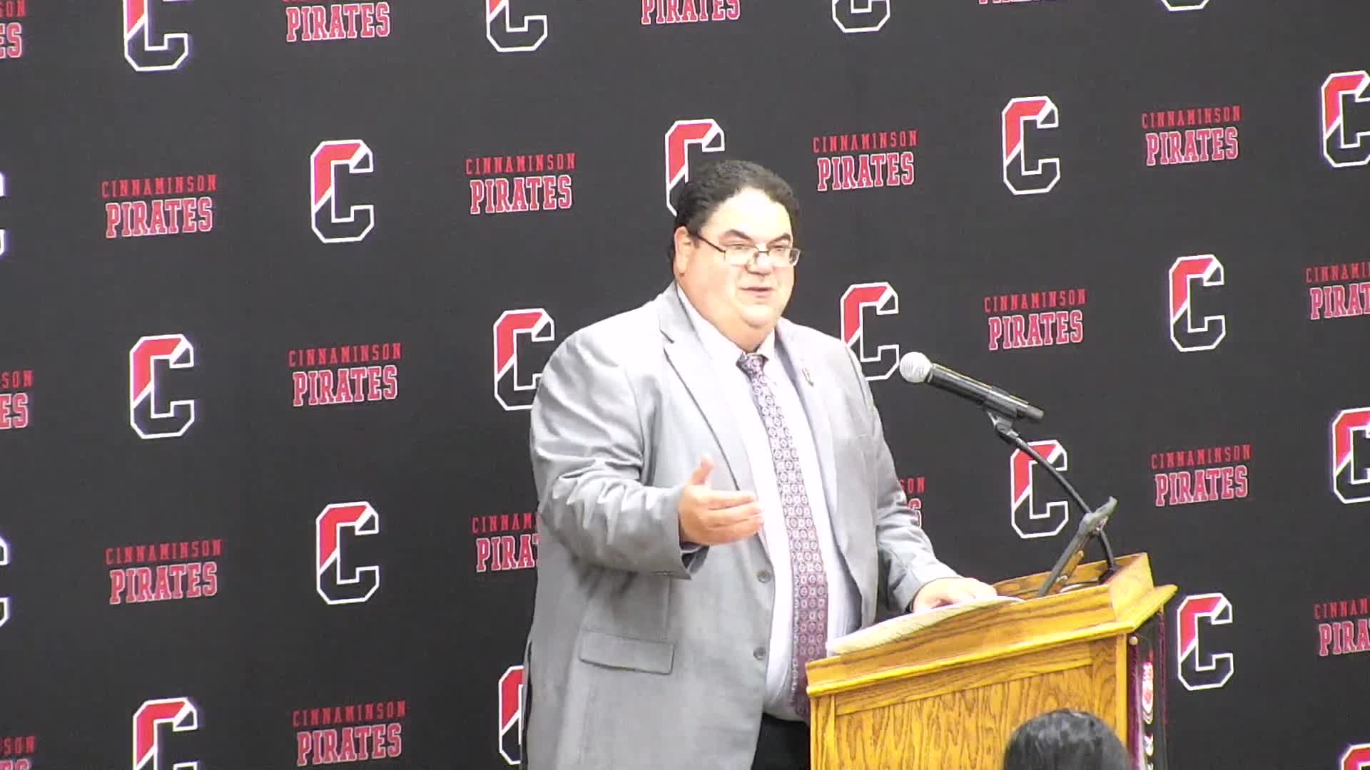 Local contractor donates trailer to Cinnaminson marching band