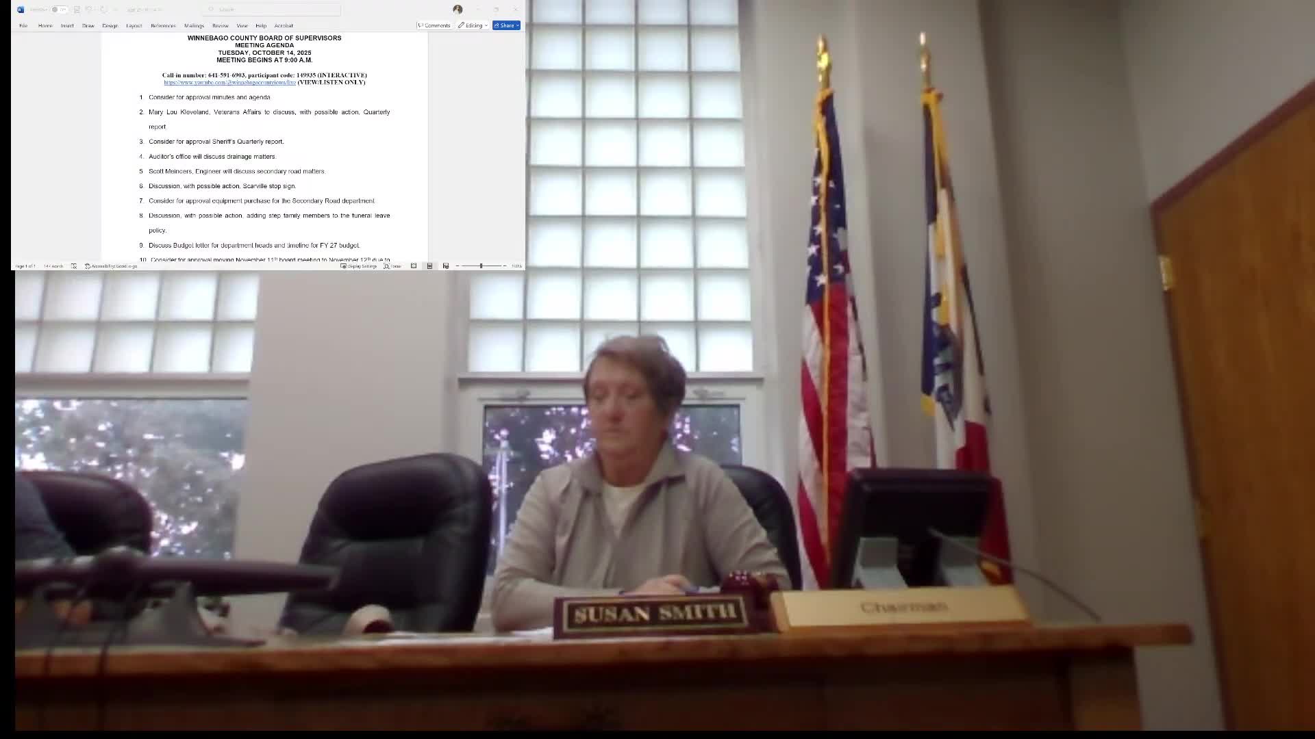 Winnebago County approves two solar blinker stop signs for Scargill; town to share cost