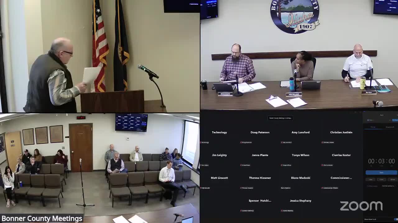 Bonner County authorizes clerk and treasurer to make weekly medical and pharmacy payments to avoid penalties