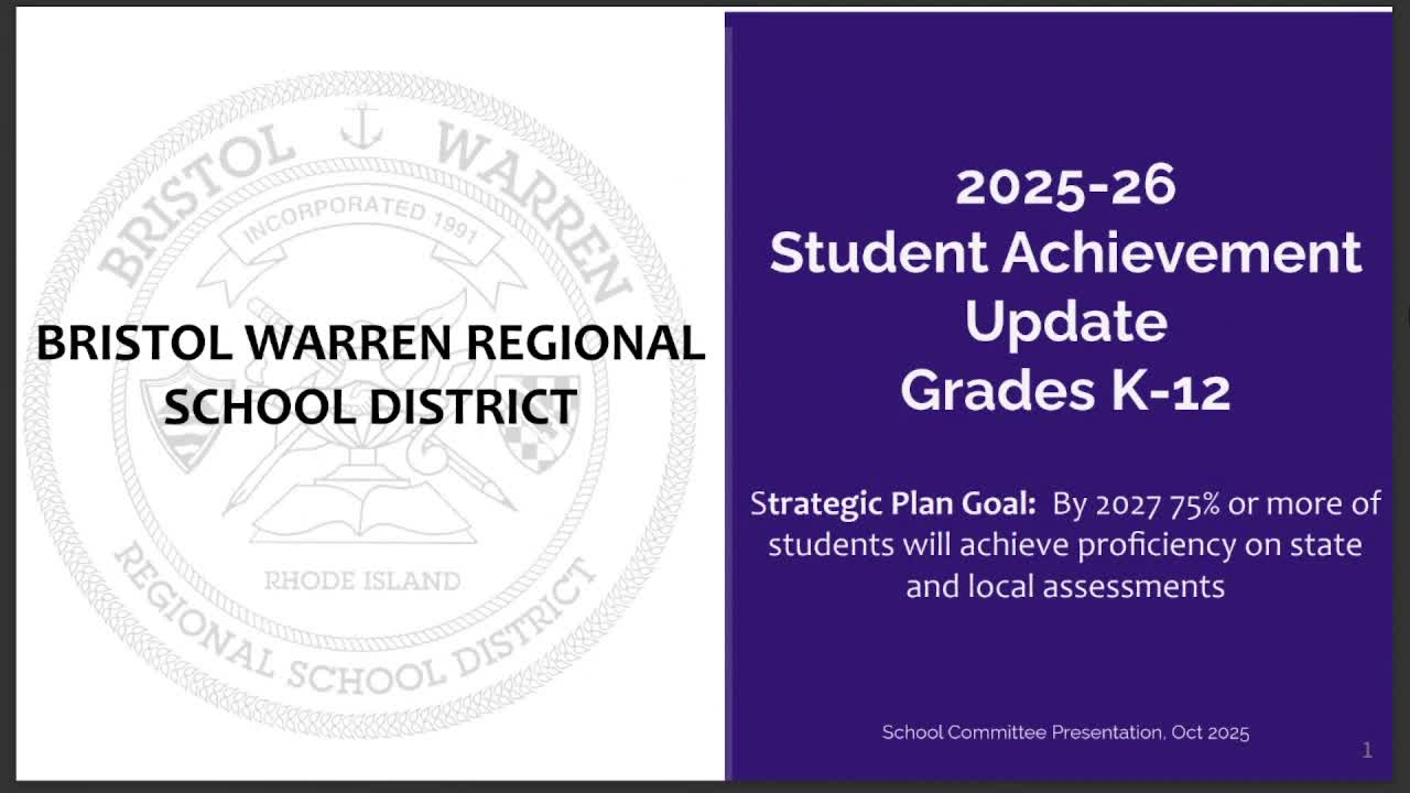 District reports modest academic gains, expands coaching and planning as fifth grade moves to Kickemuit Middle School next year
