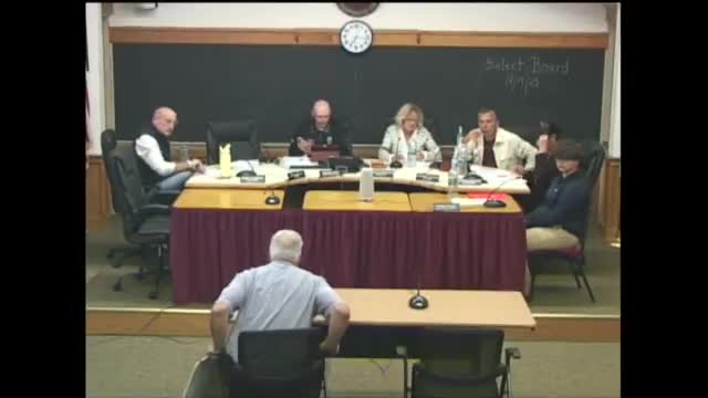 Select Board approves renumbering of 98 Old Worcester Road after owner’s agreement