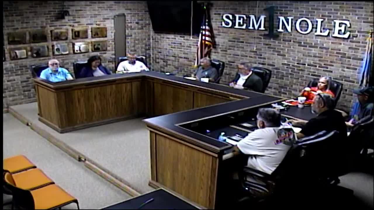 Seminole bodies approve water agreement with Tri County Rural Water