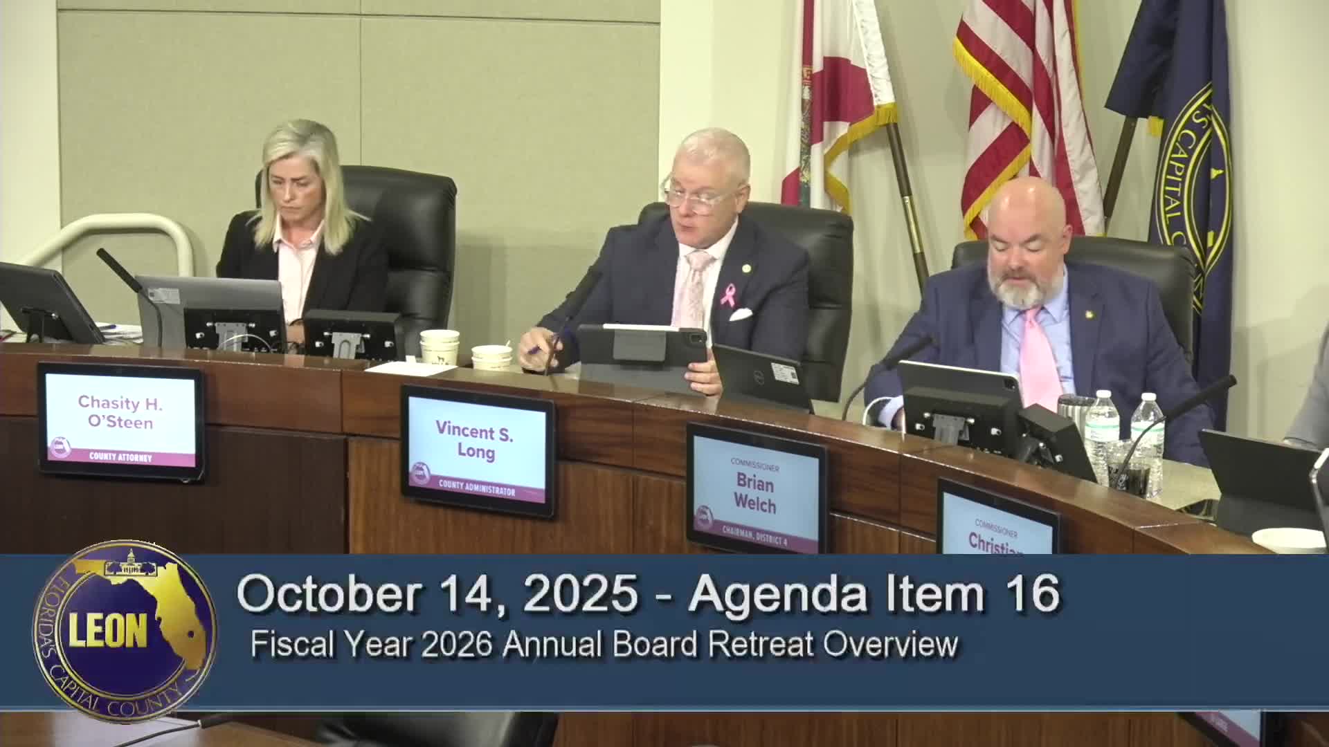 Commission accepts opioid settlement funds; authorizes award process for treatment and equipment