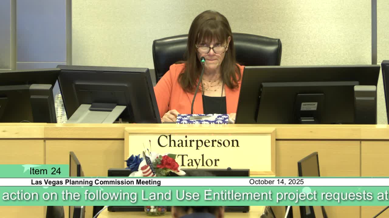 Planning commission splits SRO and treatment permit at Las Vegas Boulevard site; single‑room occupancy approved, treatment facility denied