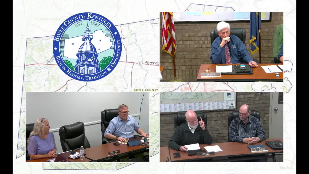 Boyle County officials say public safety campus design on track but costs rising; GMP and bond talk ahead