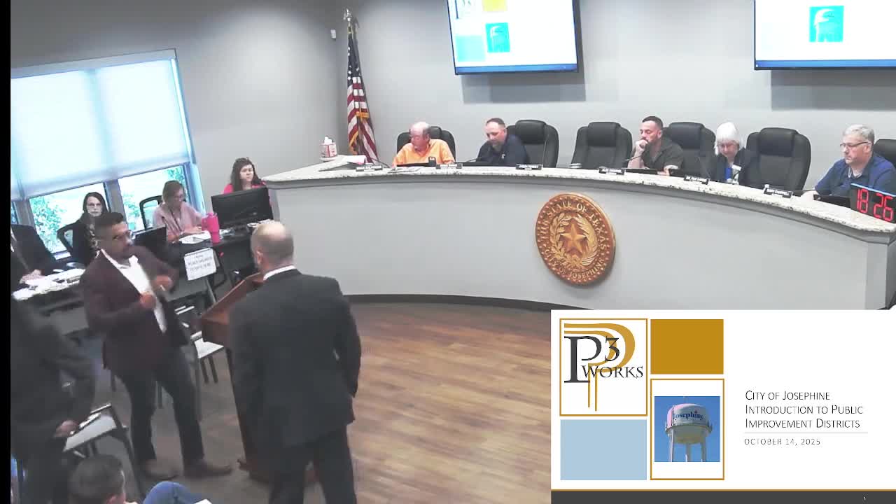 Developers, city staff explain public-improvement-district financing for Morgan Farms and Morningside