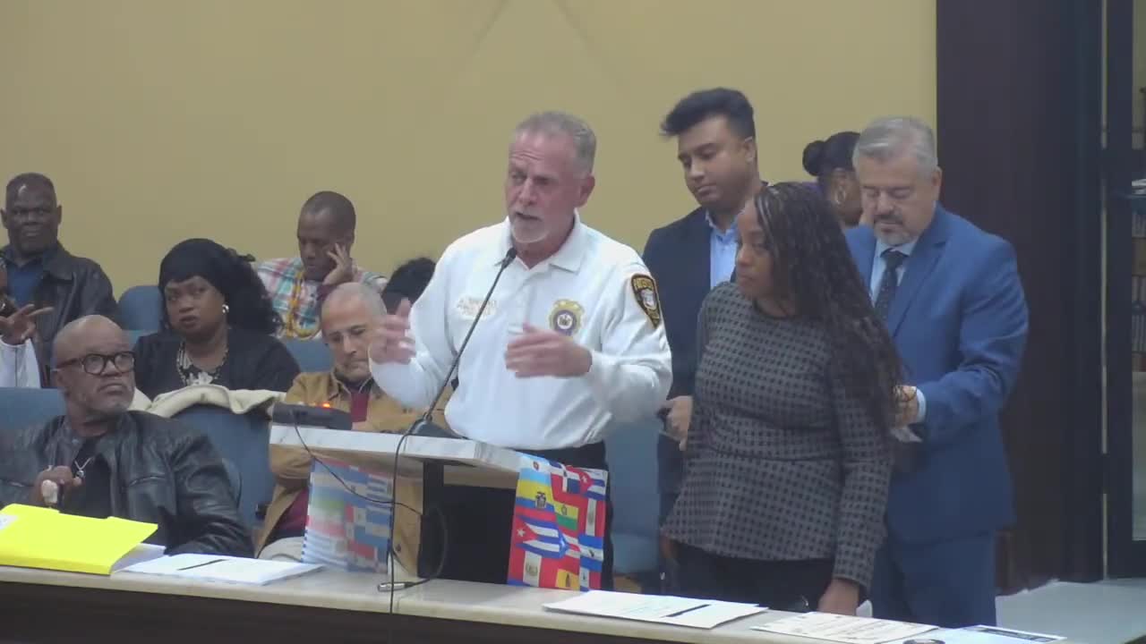 Council debates $1.8 million UEZ allocation for off‑duty patrols; council requests detailed data before vote