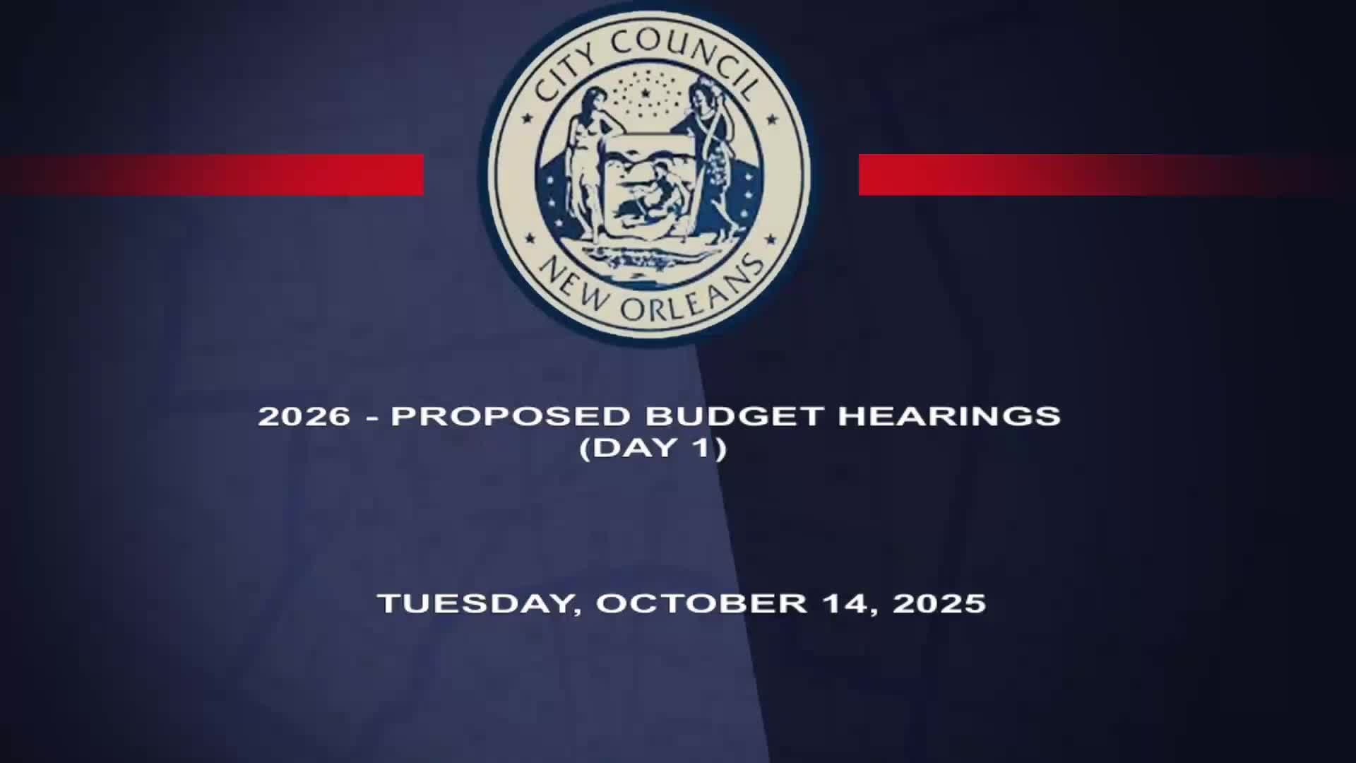 Council opens budget hearings as administration outlines hiring freeze, overtime limits and steep operating cuts