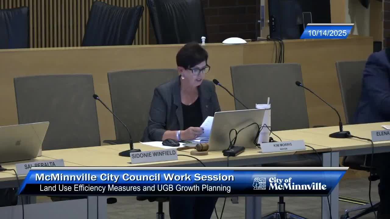 McMinnville staff recommends staged UGB work plan; council opts not to seek immediate amendment