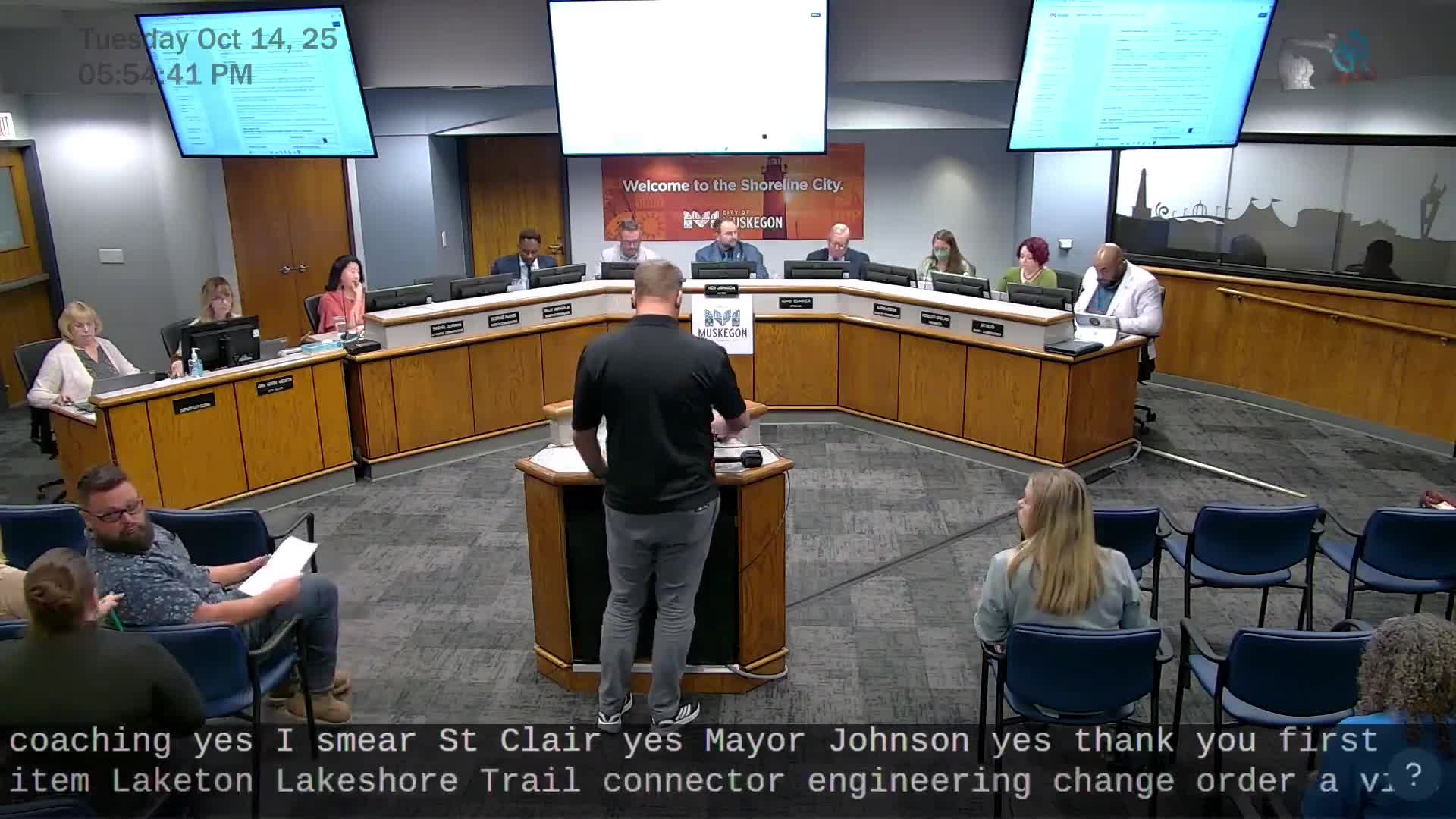 Commission approves $69,590 engineering amendment for Laketon�Lakeshore Trail connector
