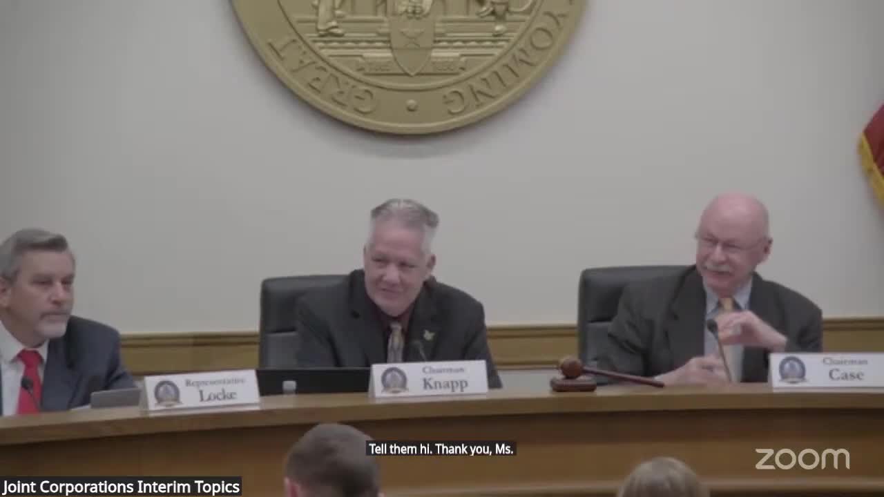 Energy groups urge committee to study large loads, certificated territory and transmission needs