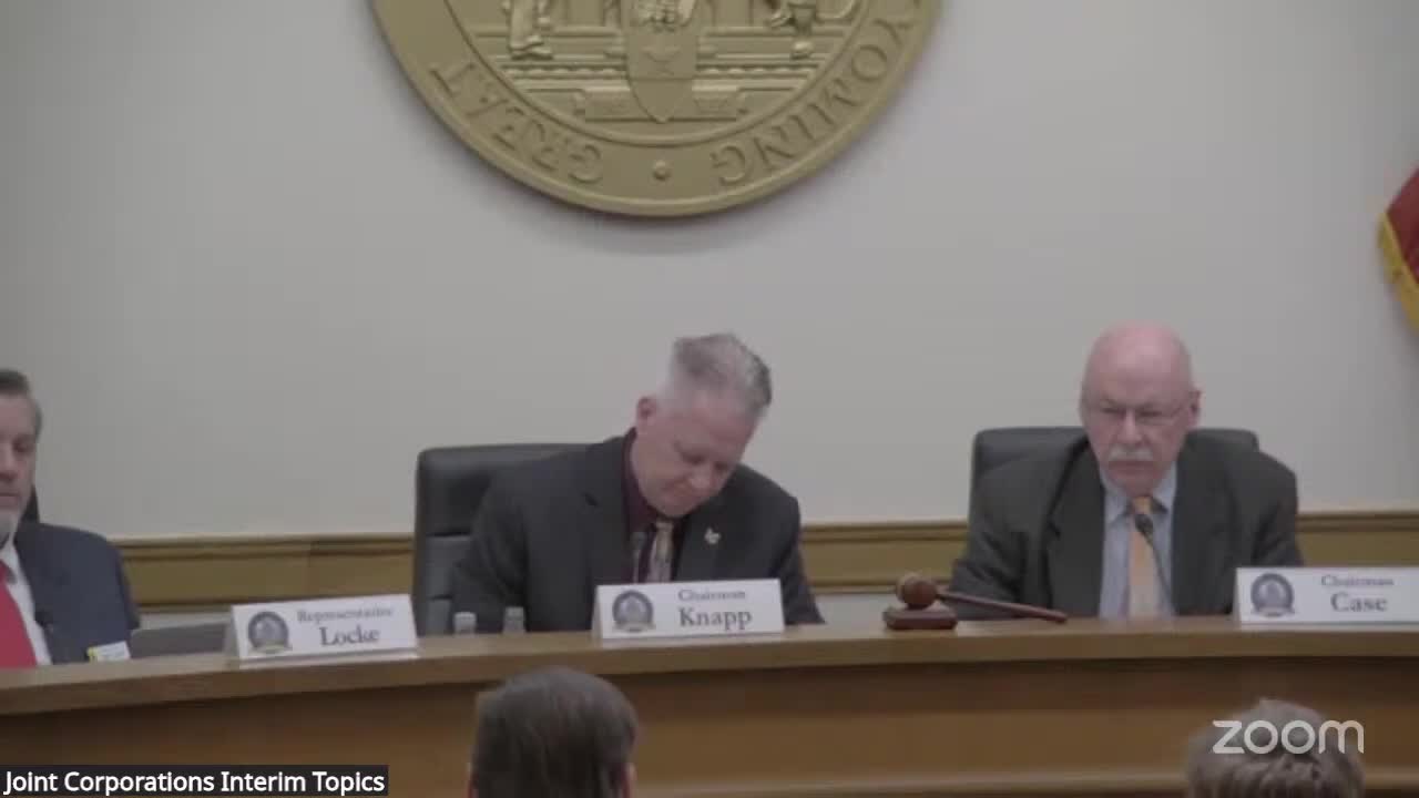 Housing repeatedly urged as top interim topic; stakeholders ask committee for sustained work