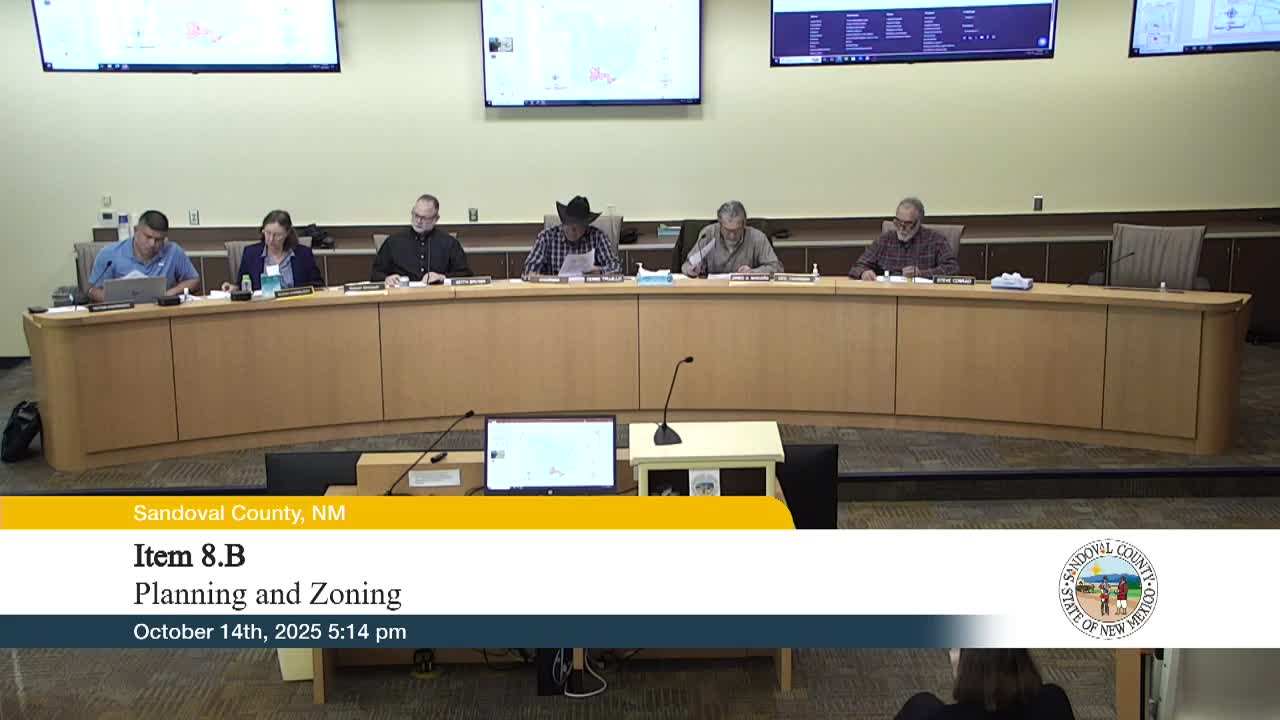 Planning commission backs industrial zoning and conditional use permits for Rio Rancho Estates sites