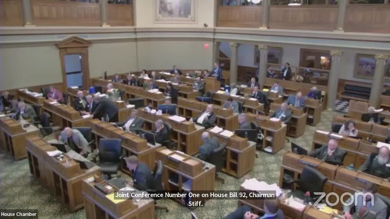 House adopts conference committee report on House Bill 92 clarifying parental rights in K–12 schools