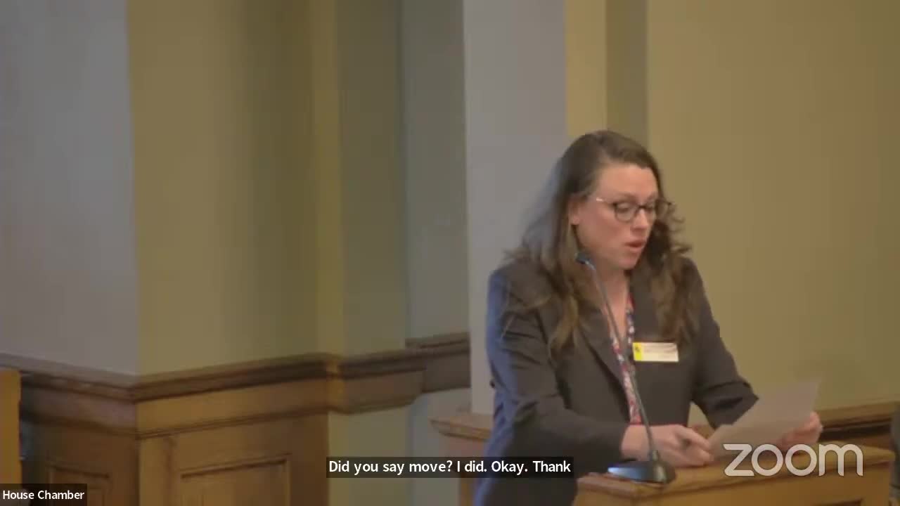 House adopts conference report for property tax refund program with $70,000 administrative appropriation