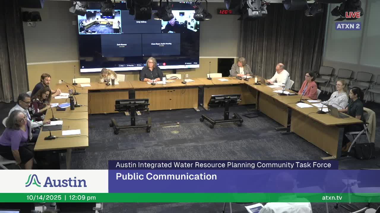 Advocates urge Austin task force to address water impacts of data centers; Austin Water says report is coming