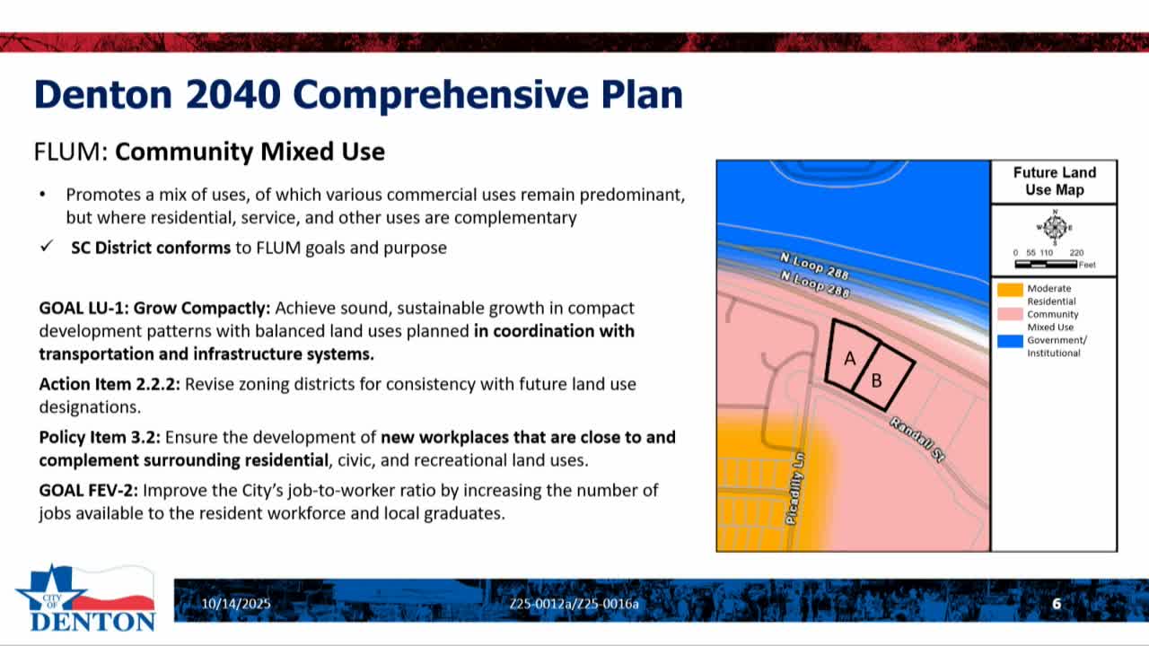 Council approves future land-use change along US 380 to permit light industrial, with close vote